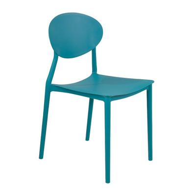 China Free Sample American Popular High Quality PP Plastic Backrest Machineries Modern Outdoor Oval Pure Coffee Plastic Chair For Making Plastic Chair for sale