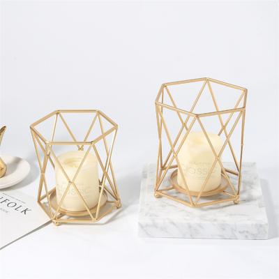 China Supplier Modern Candle Holder European Votive Holder Manufacturer Nordic Gold Candle Holder Luxury For Home Decor for sale