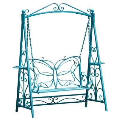 China Strong Swing Seat Plant Direct Garden Patio Balcony Hanging Double Seat Cage Relax Garden Rocking Chair for sale