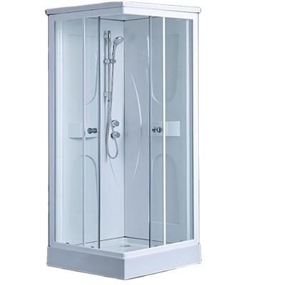 China Modern con hidromasaje modern cabin shower square 80x80 prefab bathroom for sale