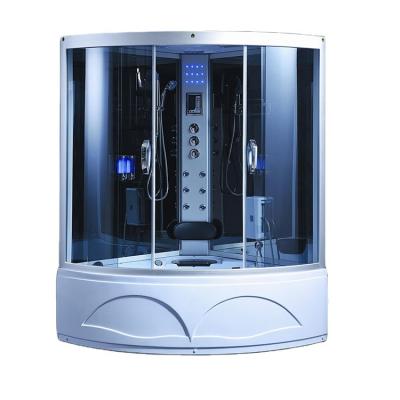 China Modern Steam Shower With Large Bath Tub Top Shower Rooms And Accessories (8008) for sale