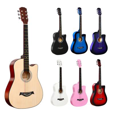 China Basswood China Guitar Factory Acoustic Guitar Manufacturing for sale