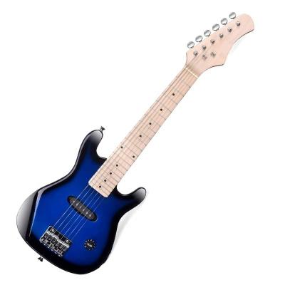 China The Basswood 30 Steps Up The Real Kids' Electric Guitar With The Right Handed Beginner's Kit for sale