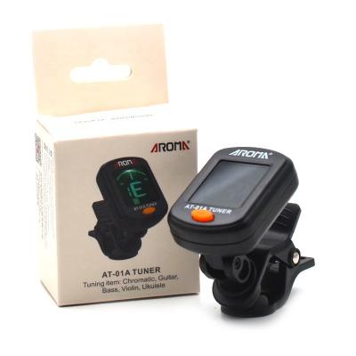 China GUITAR Guitar Tuner Clip on Digital Chromatic Tuner for Acoustic Guitars Violin, Ukulele, Bass for sale