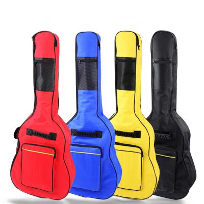 China Portable Colorful Musical Acoustic Guitar Backpack Gig Guitar Waterproof Bag for sale