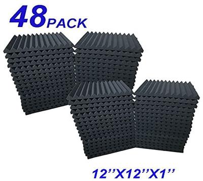 China Modern 48 Pack Acoustic Foam Panels Corner Soundproof Studio for sale