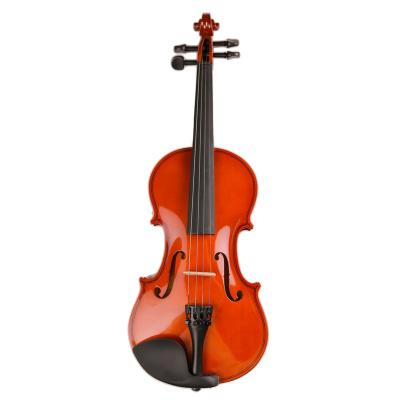 China Fir Sells Cheapest Solid Wood Wholesale Student Beginner Violin for sale