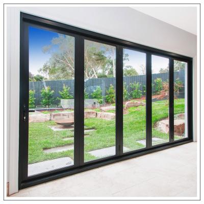 China Low-E Thermal Insulation Aluminum Glass Sliding Door for sale