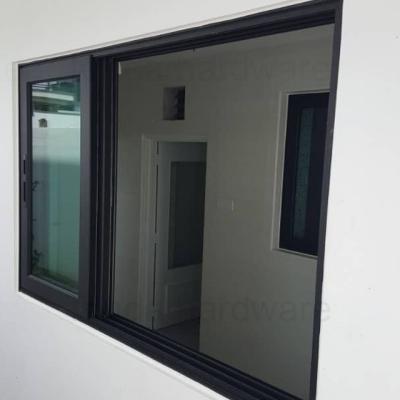 China Magnetic Screen Classic Design Cheapest Price Aluminum Profile Sliding Doors for sale