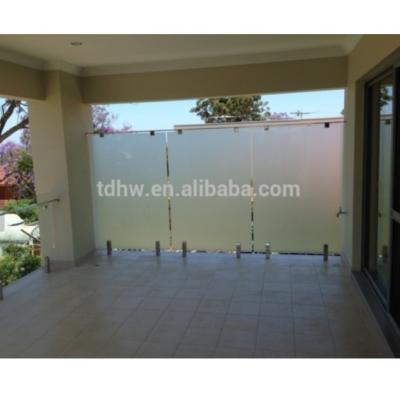 China Stainless Steel Glass Balustrade And Privacy Screens for sale