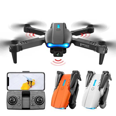 China App controlled professionalsl remote control drone of obstacles E99 with wifi fpv rc 4k video camera best battery life long flight professional for sale