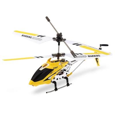 China S107G RC Mini Helicopter Drones App Controlled 3CH RC Helicopter RTF Metal Alloy Fuselage Fun Remote Control Toys for sale