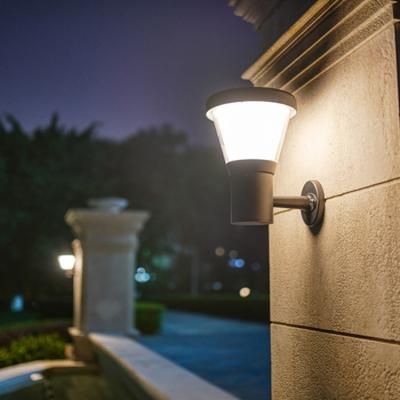 China Modern High Lumen Waterproof IP65 Outdoor LED Light Mounted Solar Wall Light For Home Garden for sale