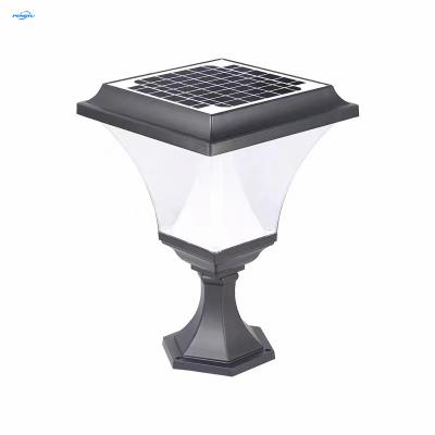 China 2022 New Design Outdoor Garden Lamp Post Contemporary Steel Garden Lamp Post for sale