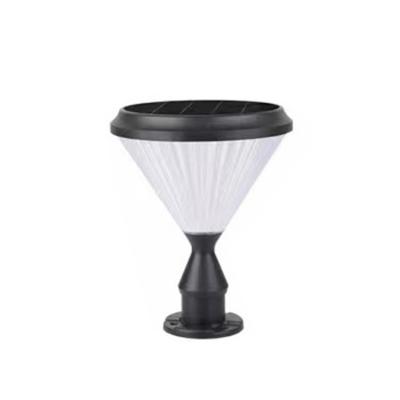 China Solar Outdoor Led Pillar Lights Outdoor Waterproof Pillar Post Lamp Base Track Garden Wall Bollard Light for sale