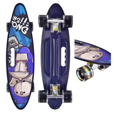 China TIANRUN Adult OEM Customized Complete 22 Inch Surfskate PVC Surfboard Skateboard With PU Snap Wheel for sale