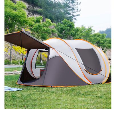 China Straight Tie Type Wholesale TIANRUN Large Size Easy Installed Room Living Room Family Luxury Tent Manufacturing Camping Outdoor Hexagonal Beach Large Tent for sale