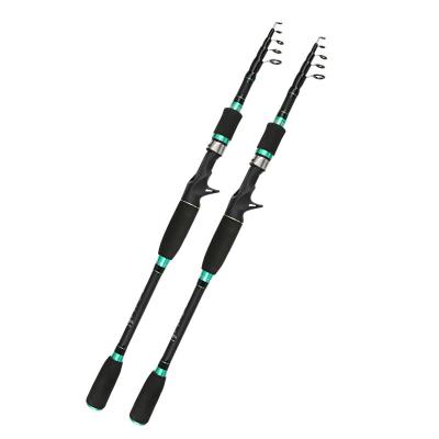 China Portable Carbon TIANRUN Chinese 2.7M Carbon Fiber Spinning Telescopic Fishing Rod With Factory Price for sale