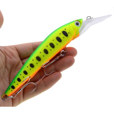 China TIANRUN 175mm Big Sea Boat 40g Big Game Deep Trolling Minnow Fishing Lure For Sale MN40 for sale