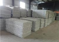 Cina 200x100x50mm Gabion Mesh Baskets Landscape Stone Cage Wire Fence in vendita