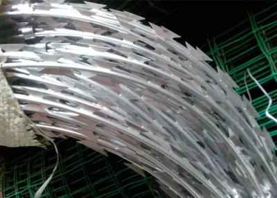 China 0.5m 16m Iron Flat Wrap Razor Wire Fencing BTO 12 for sale