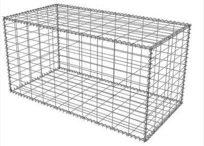 Cina 1,5 il cubo ha galvanizzato la gabbia il GB 001 75x75mm del metallo della parete di pietra di Galfan in vendita