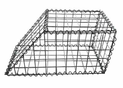 Chine 50x50mm Gabion soudé galvanisé plongé chaud Mesh Baskets Decorative 3.8mm à vendre