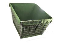 China Q195 54'' Military Sand Wall Hesco Barrier ZnAl Coated for sale