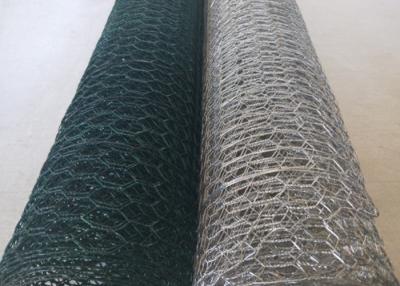 China Maschendraht Mesh Fence Electro Galvanized Hexagonal BWG 24 Silber-100ft zu verkaufen