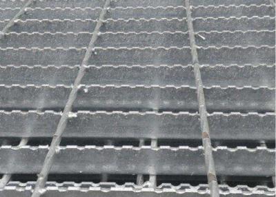 China High Strength SS304 Durable Galvanized Serrated Bar Grating Anti Rust for sale