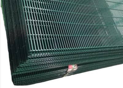 China 2.5m 358 Anti Climb Mesh Fence PVC Coated for sale