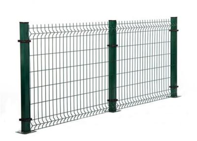 China H2.5m 3D schweißte PVC beschichtetes Grün Draht-Mesh Fence Panelss 60x60x1.5mm zu verkaufen