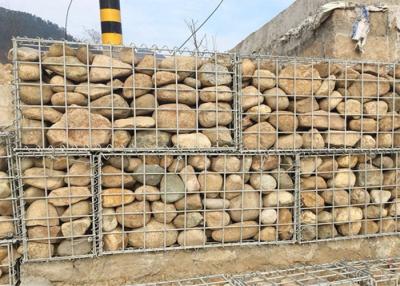 China Populäre Felsen Gabions-Korb-Stützmauer-Blöcke der Größen-4m lange zu verkaufen