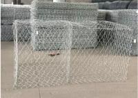 China 3mm Gabion Mesh Baskets Heavy Duty Triple Twisted Hexagonal Woven Galvanized Steel for sale