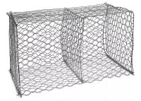 Cina Triple Twisted 80x100mm Gabion Mesh Baskets Rock Stone River Bank Protection in vendita