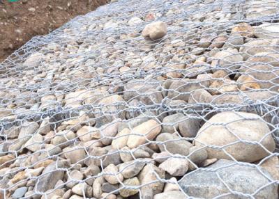 China Normal Size Stone Retaining Wall Galvanized Gabion Box 2m X 1m X 1m For Sea Wall Contruction for sale