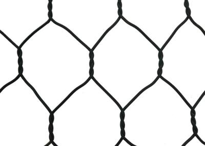 Chine le PVC galvanisé de boîte tissé par haute de 0.5m Gabion a enduit le renfort de barrage à vendre