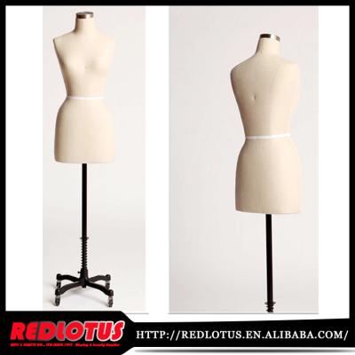 China Form Adjustable Wholesale Cloth Female Dress Mannequin Torso, Dress Form, Tailor Bust for sale