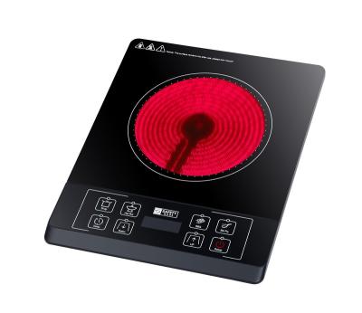 China Car factory wholesale electric infrared cooktop durable waterproof infrared cooktop intelligent infrared cooking hob for sale