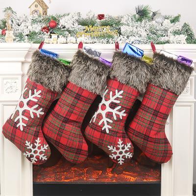 China Christmas stocking decoration Christmas stocking gifts Christmas stocking stocking gifts for sale