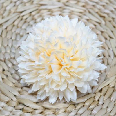 China Party Supplies DIY Artificial Flower Head High Quality Silk Dandelion Head For Flower Wall Decoration for sale