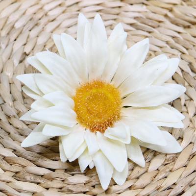 China Party Supplies Sunflower Artificial Silk Sunflower Head Artificial Flower Head For Wedding Festival Home Decor for sale