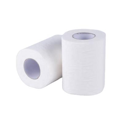 China Import QISEN Quality Bathroom QISEN Hollow Roll Paper 4 Ply Wholesale Affordable Roll Large Small Roll By The Bathroom for sale