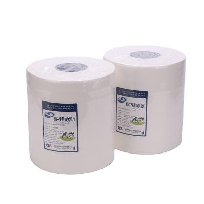 China Pasture YuPai Wholesale Custom Personalized Extra Soft Long Roll 2 Ply Durable Cow Wiping Eco Friendly Pasture Paper for sale