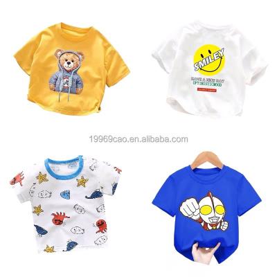 China Tablet Children's Copy of 2022 New Animal Boys T-shirt for sale