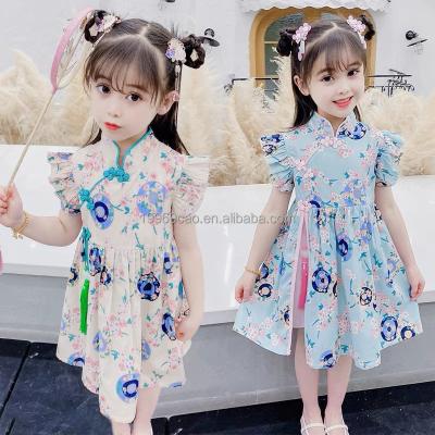 China 2022 new hot sale children's clothing baby wedding birthday party casual princess dress girls dress factory wholesale for sale