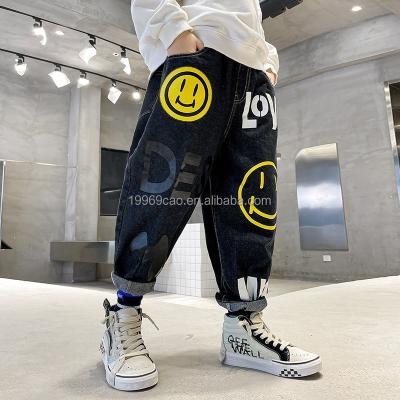 China Spring Children's Boys Breathable Pants and Boys Jeans Wholesale for sale