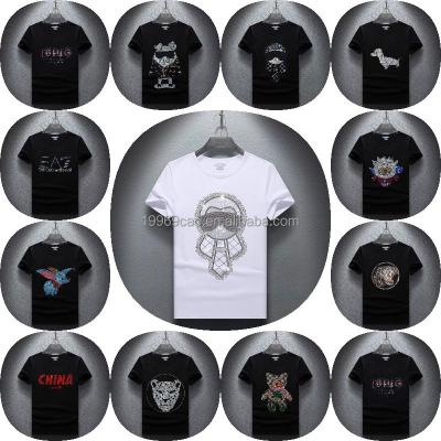 China Summer Other Men's T-shirt Fashion Pattern Printing Men's T-shirt Hip Hop Men's T-shirt Breathable Wholesale for sale