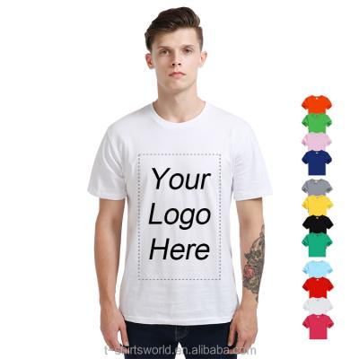 China Wholesale High Quality O-neck Men's Oversized Anti-Pilling T-Shirts Solid Color Knitted Anti-Pilling Short Sleeve To Customize Your Brand T-Shirt for sale