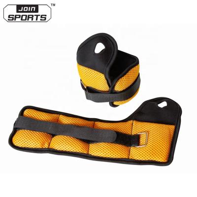 China Color Adjustable-Wrist-Ankle-Weights 0.5KG/1.0KG/1.5KG/2KG Custom Working Waterproof Ankle Weights for sale